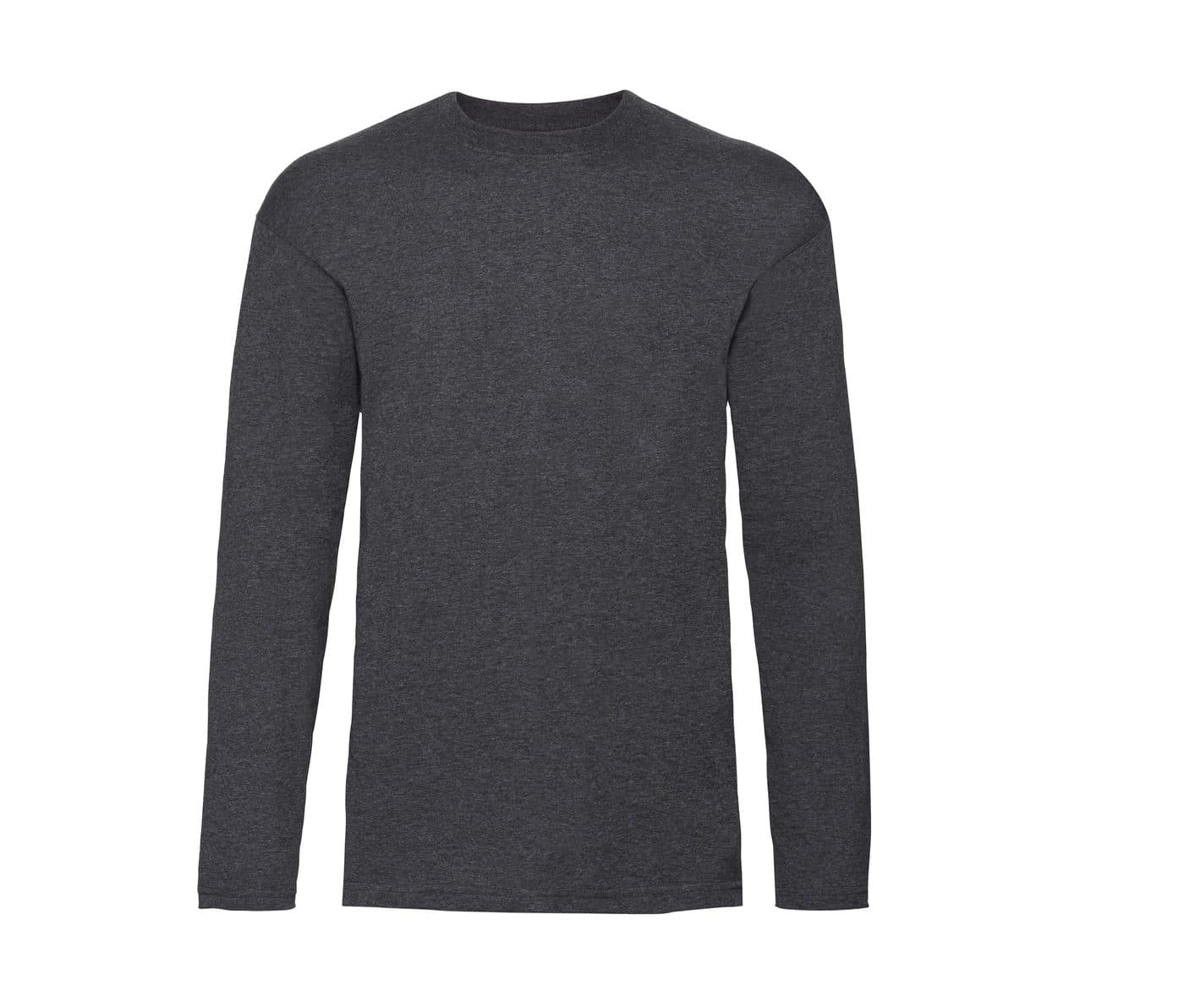 VALUEWEIGHT LONG SLEEVE T coloris Gris chiné foncé