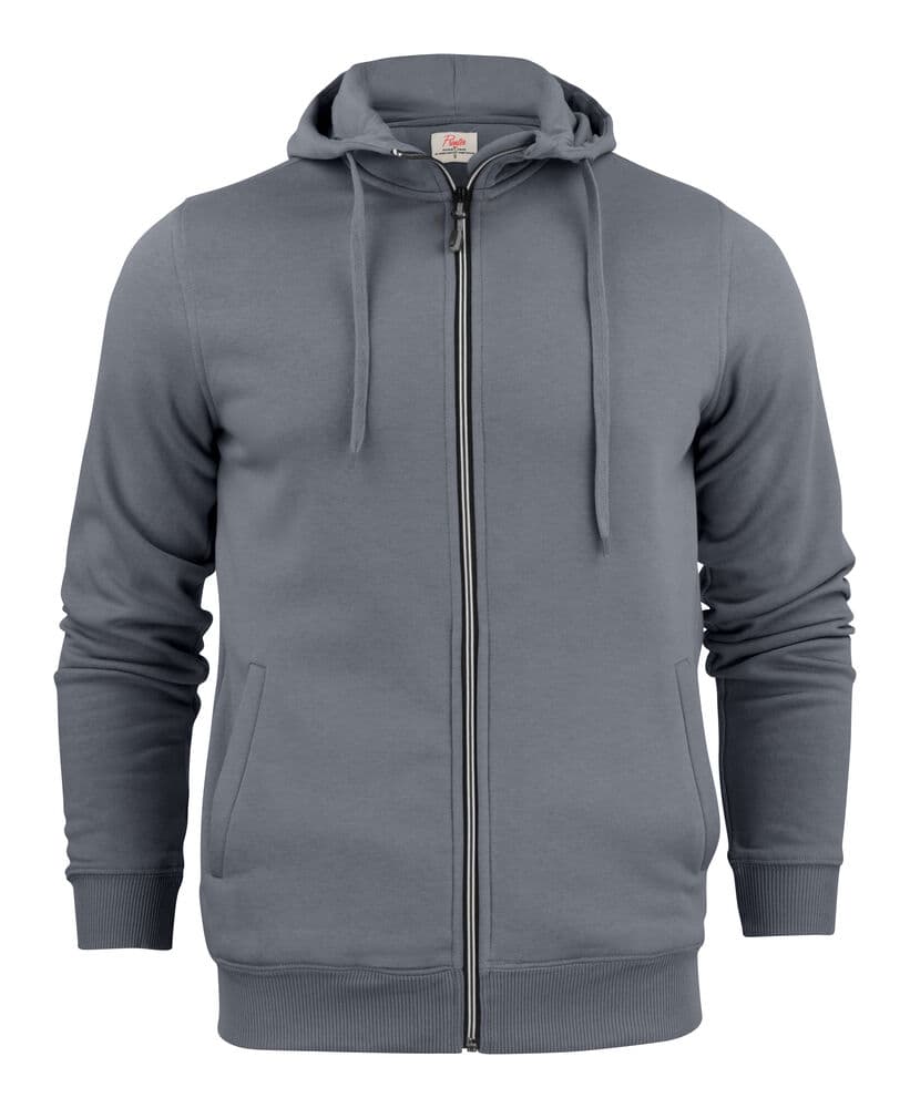 Sweat-shirt Fermeture Complète Hommes coloris Gris Acier