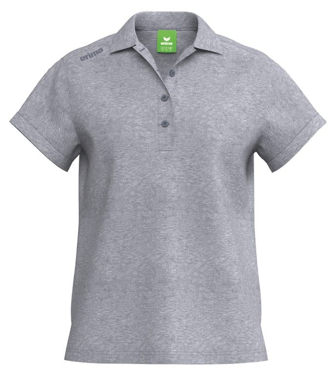 TS Poloshirt coloris Gris chiné