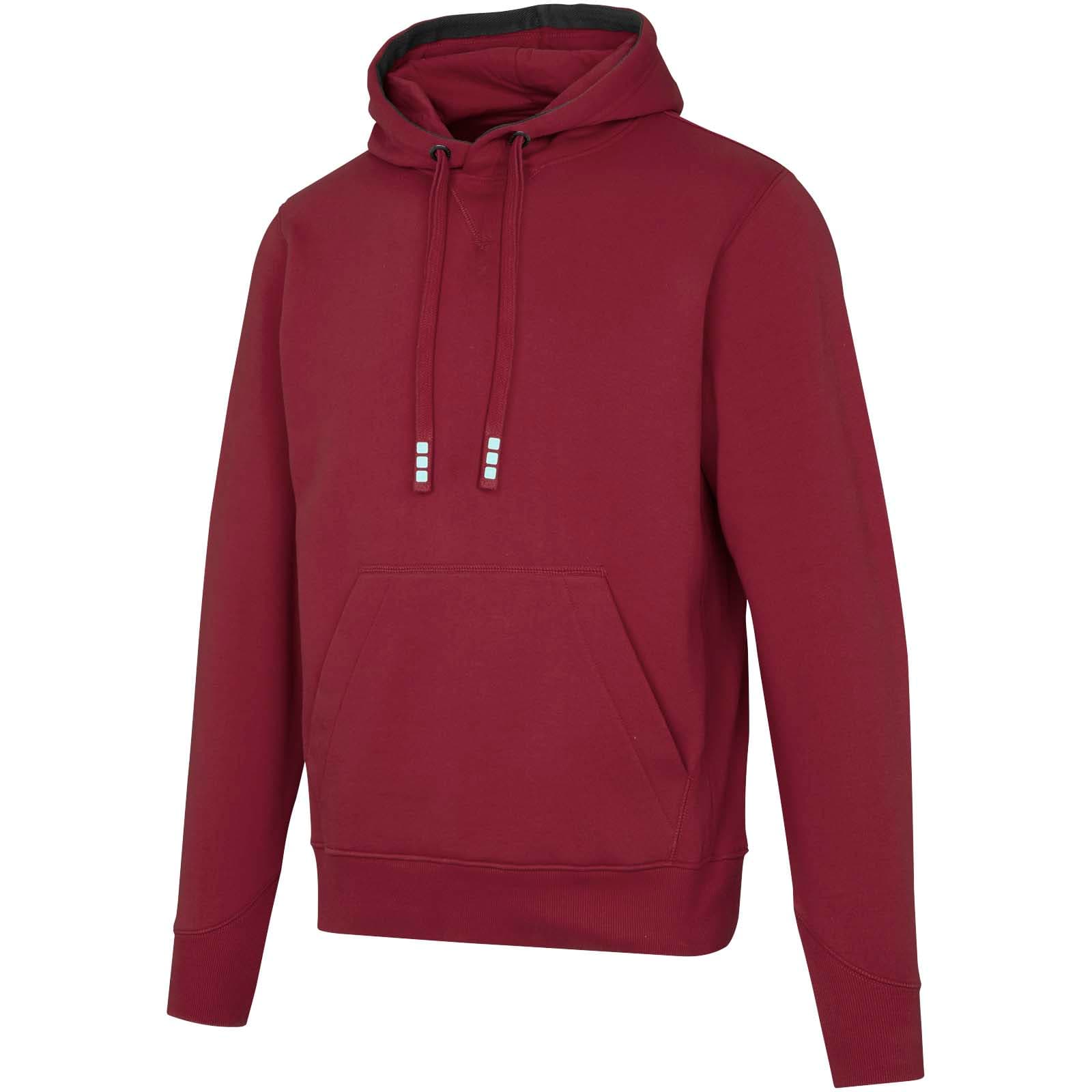 Sweat à capuche unisexe de 300 g/m² Arora coloris Bordeaux profond