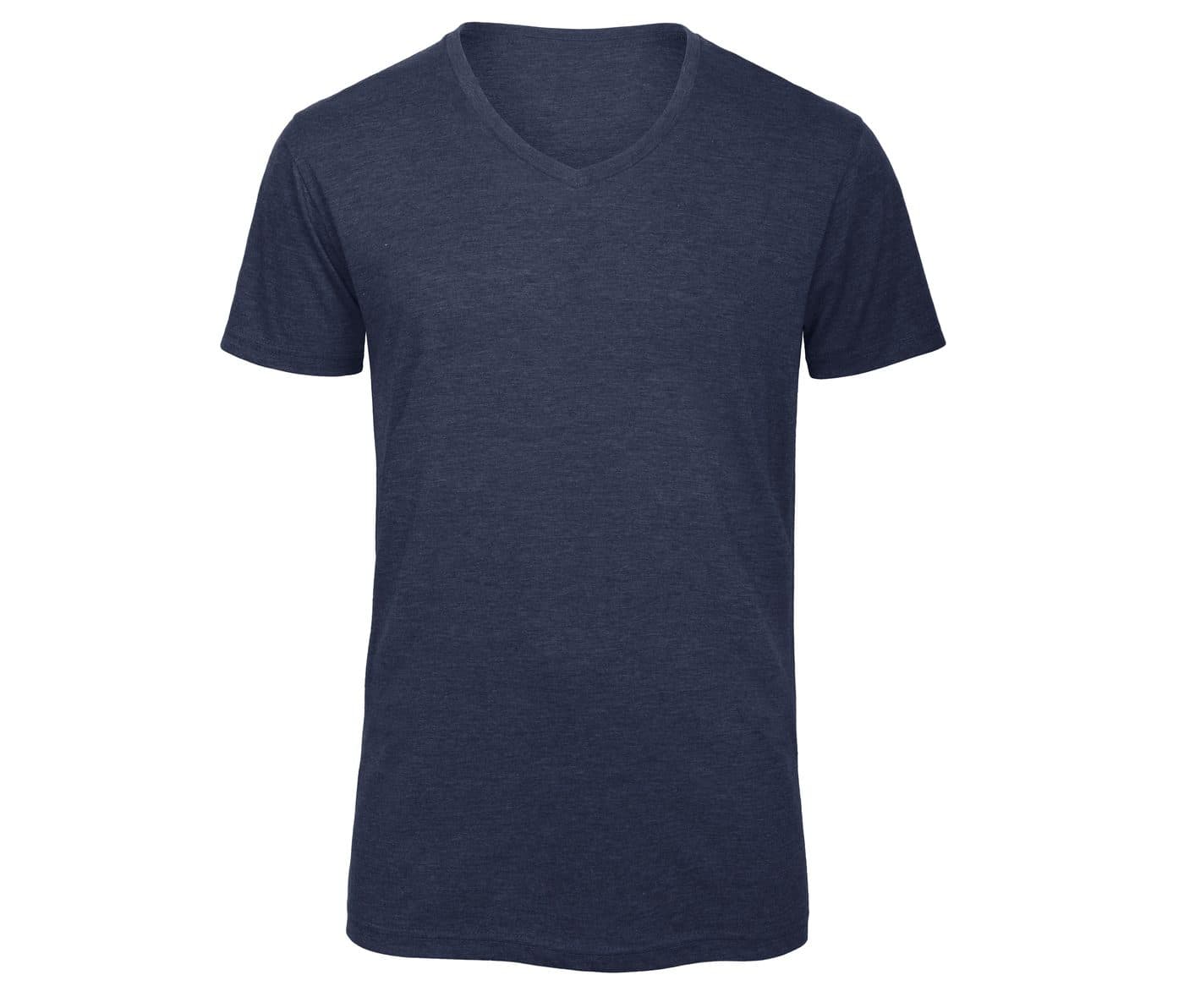 V TRI-BLEND MEN coloris Marine chiné