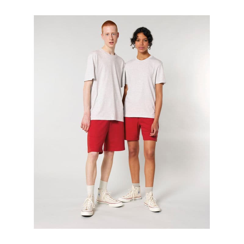 Trainer 2.0 unisex jogger shorts coloris Rouge