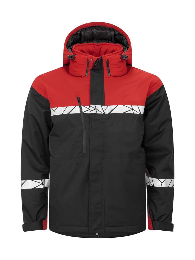7415 VESTE DE PLUIE DOUBLÉE coloris Noir / Rouge