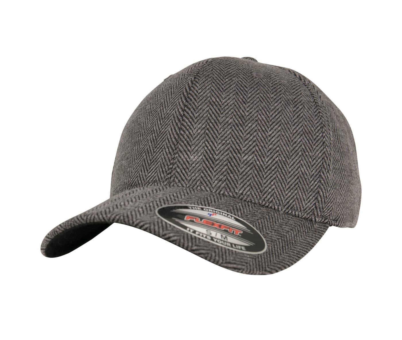 HERRINGBONE MELANGE FLEXFIT CAP