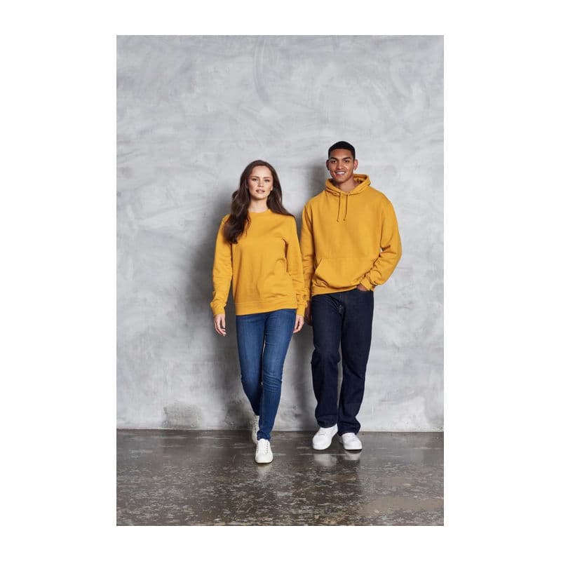 COLLEGE HOODIE coloris Moutarde