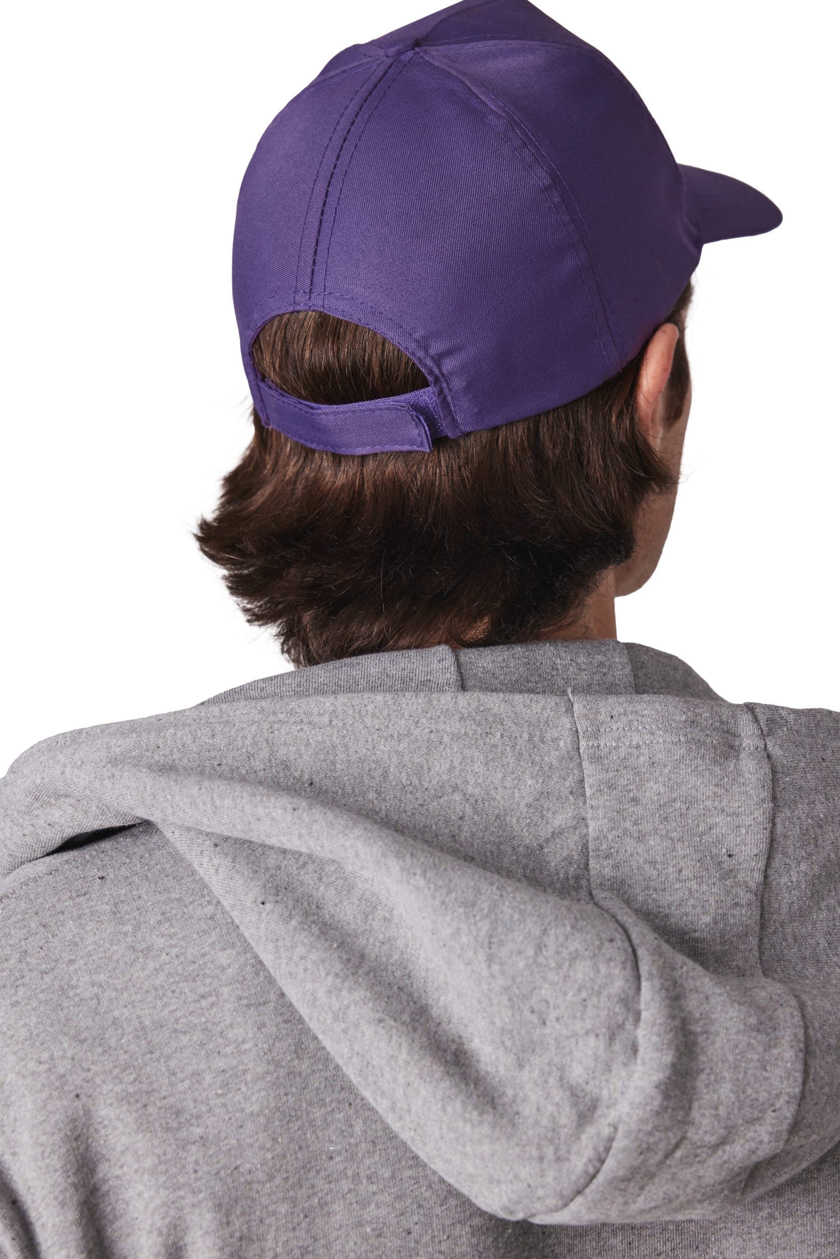 Casquette polyester - 5 panneaux en situation