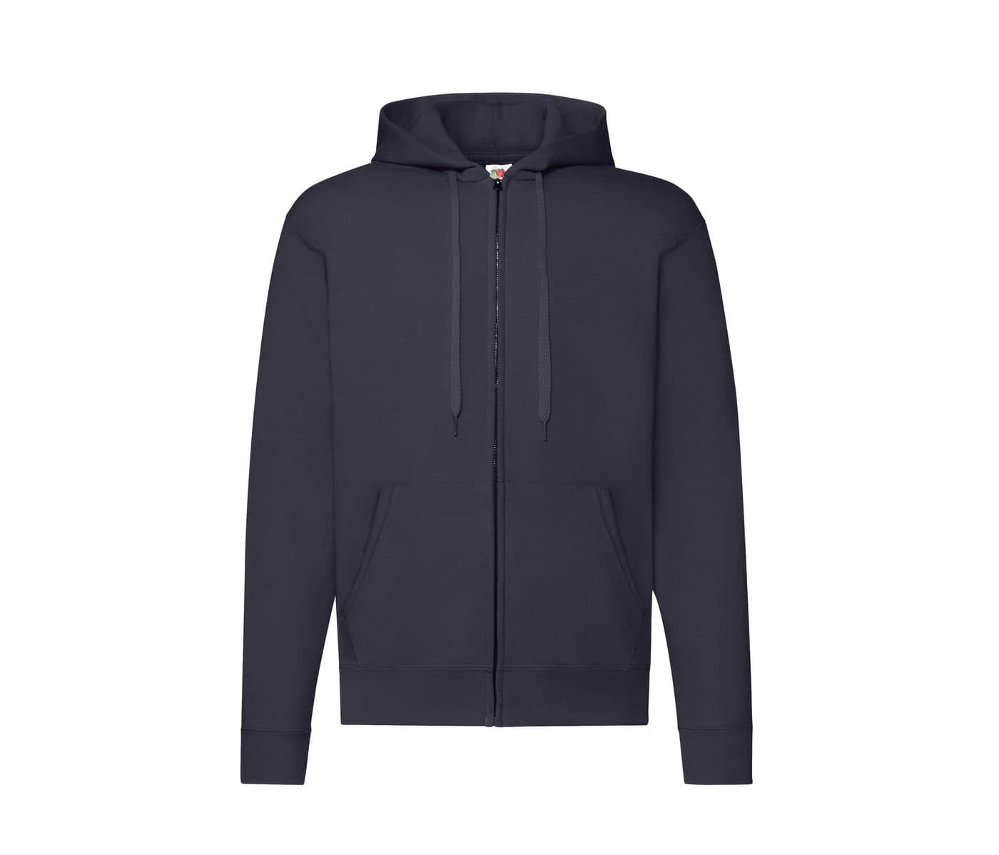 CLASSIC HOODED SWEAT JACKET coloris Marine profond