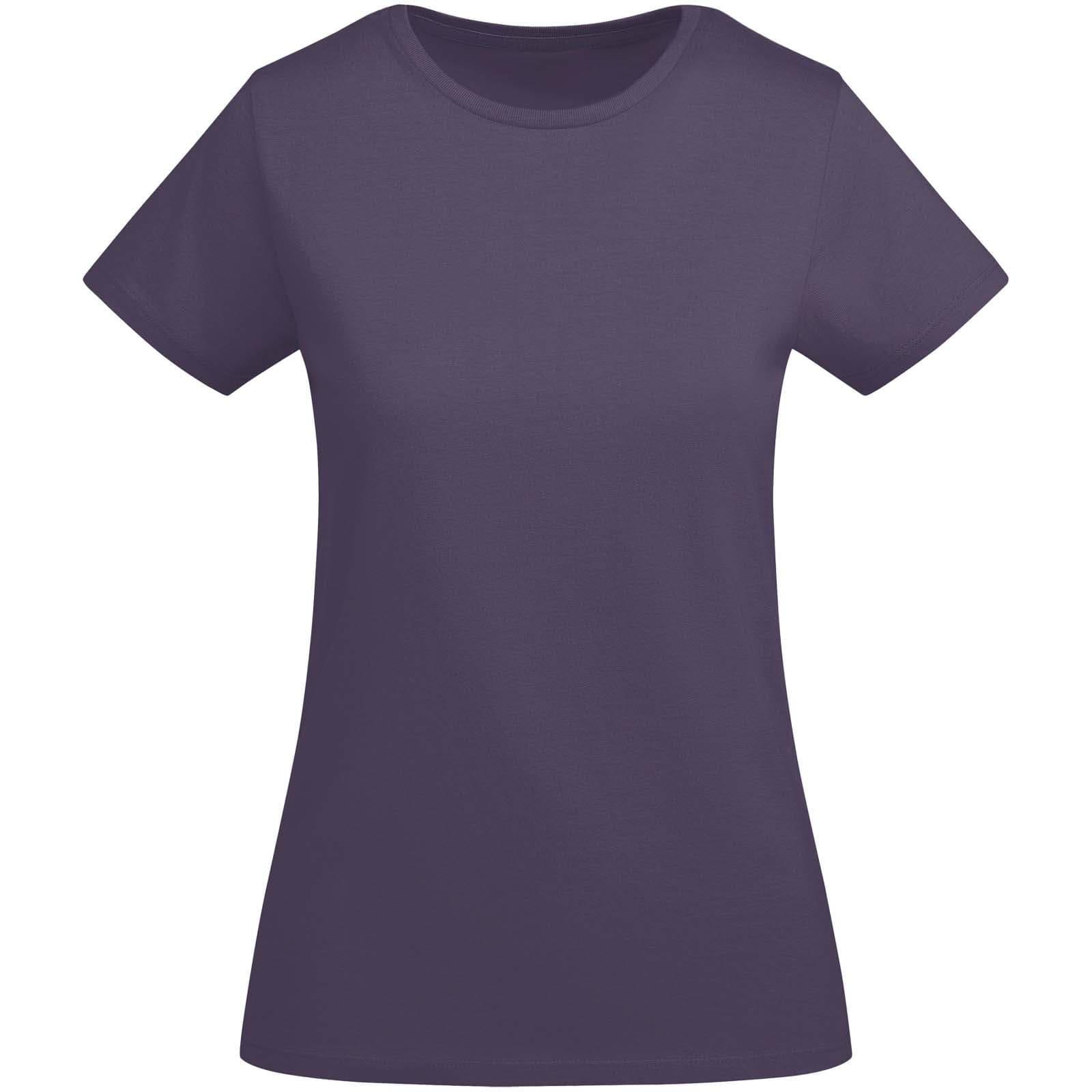 T-shirt de 175 g/m² Breda en coton organique à manches courtes pour femme coloris Lilas