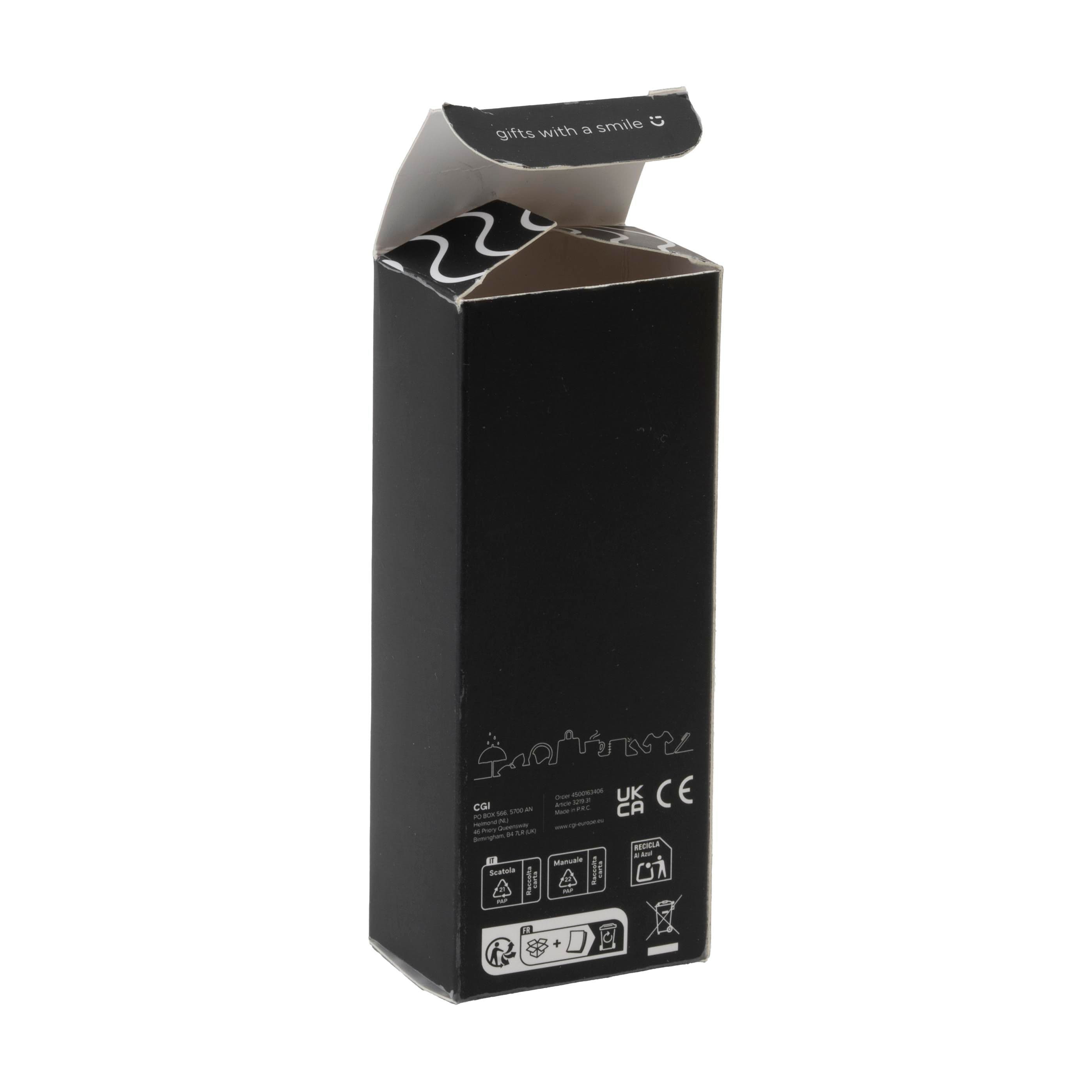 Powerbank SlimBoost 5000 RCS aluminium recyclé en situation