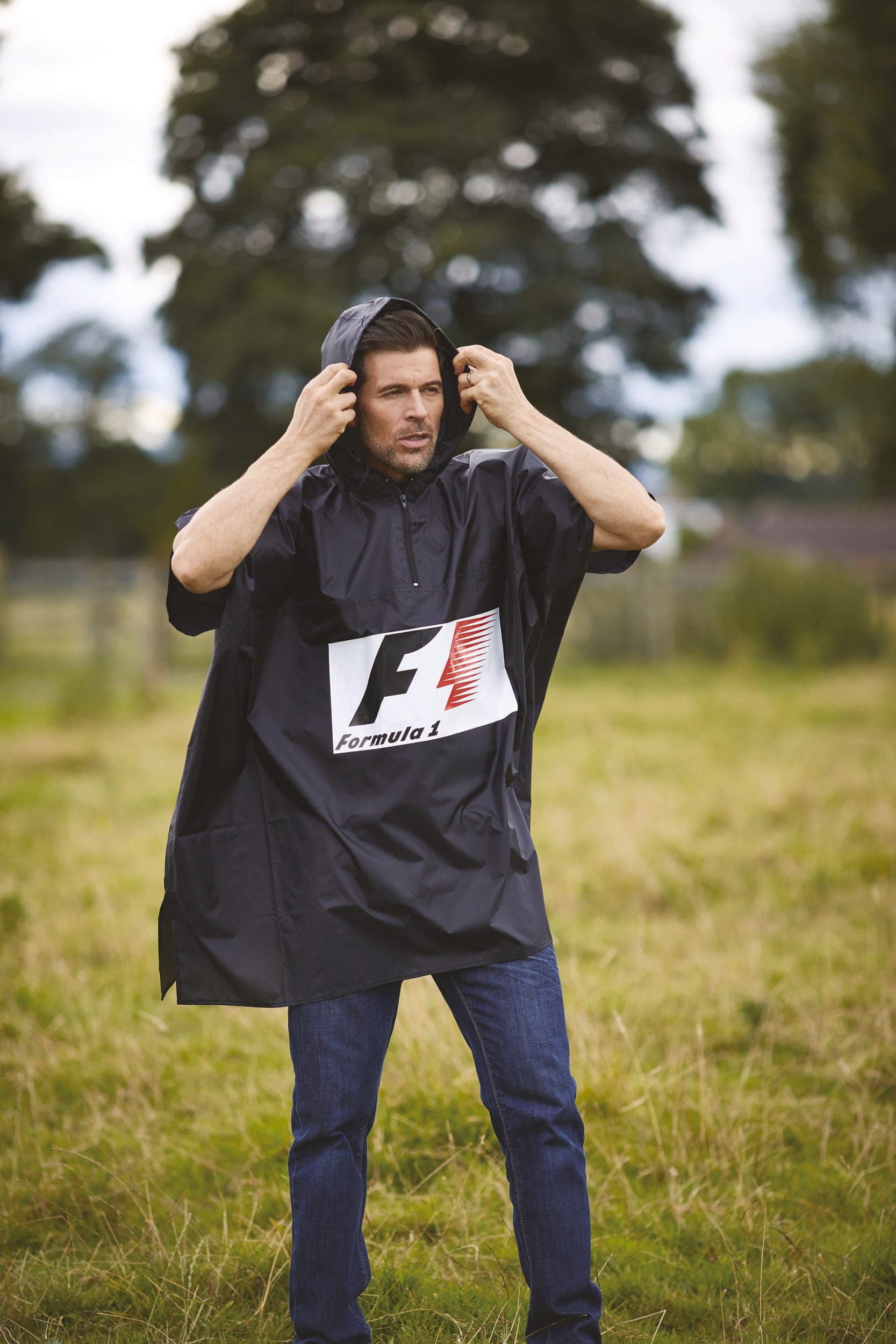Poncho léger en situation