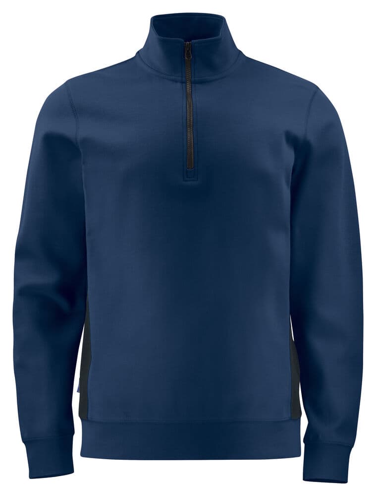 2128 SWEAT FERMETURE COURTE coloris Marine