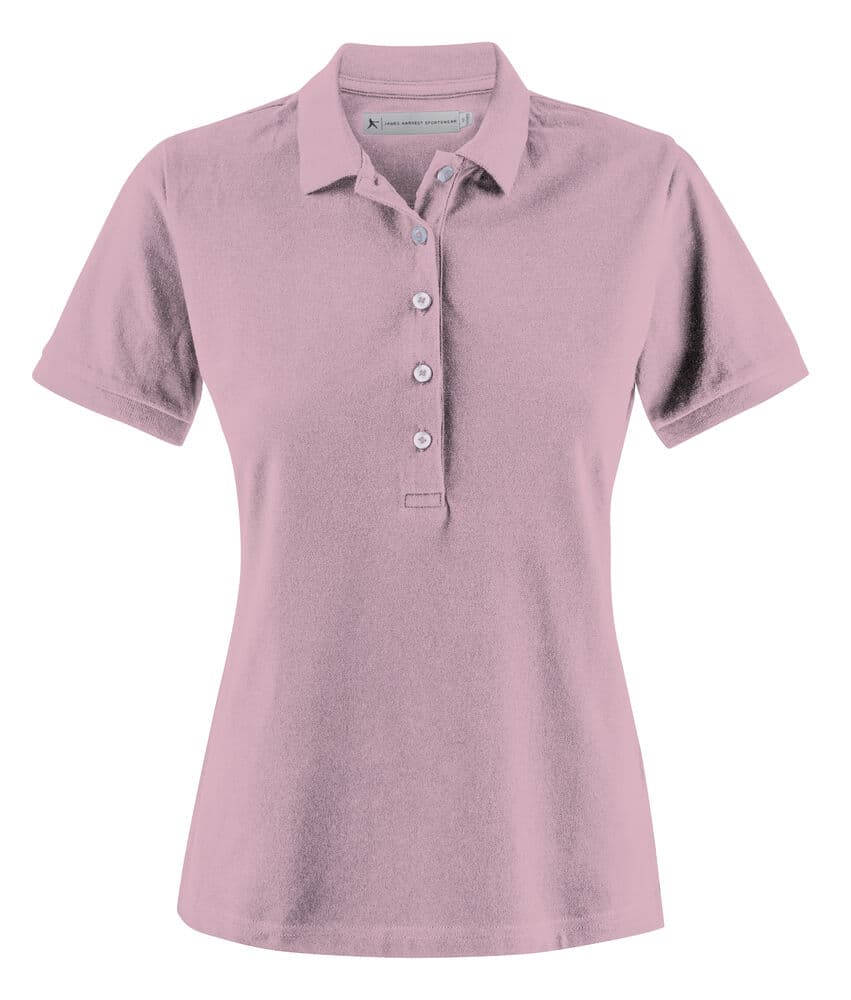 Polo Piqué Sunset Femme coloris Roze Clair
