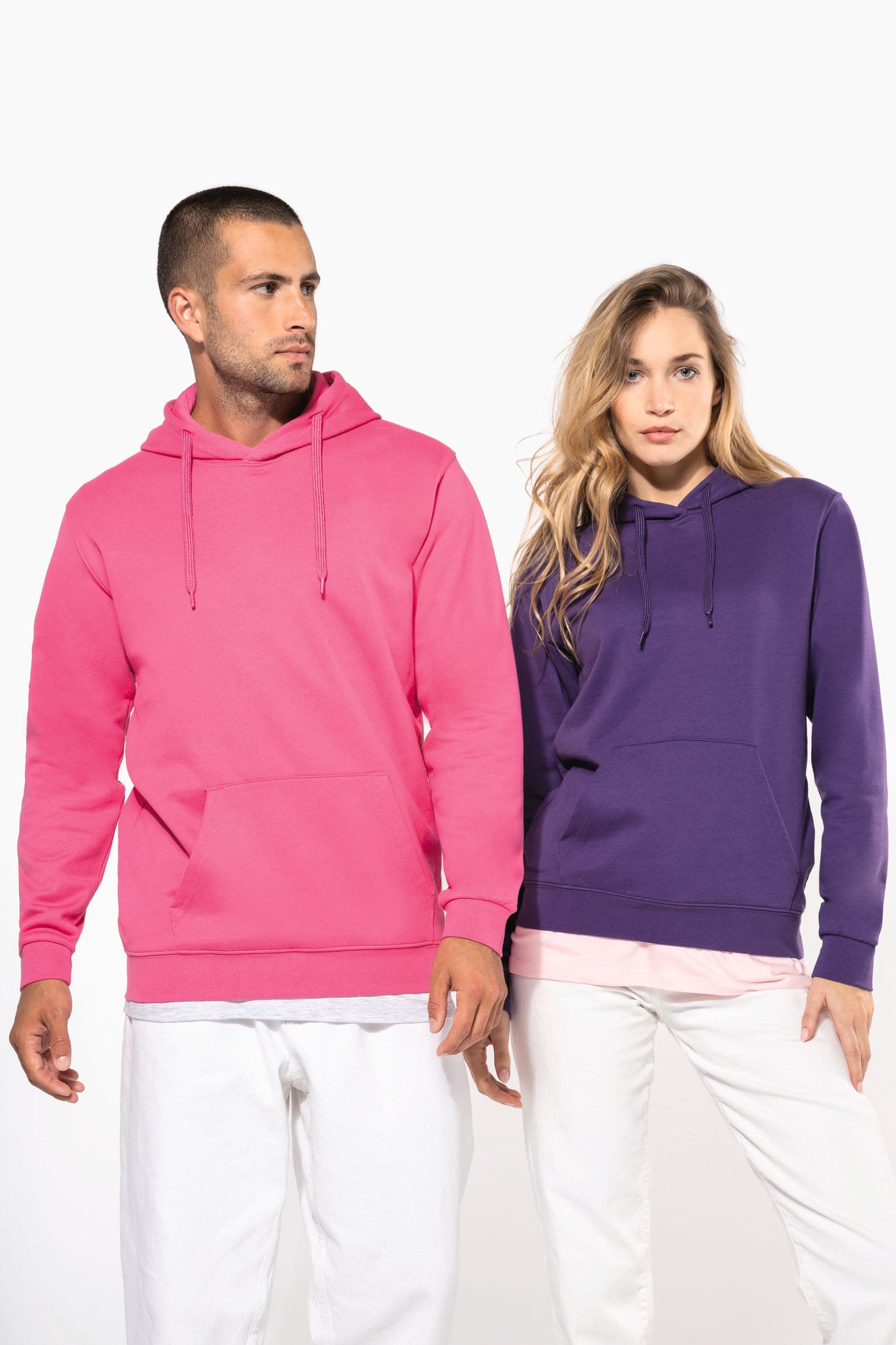 Sweat-shirt capuche homme en situation