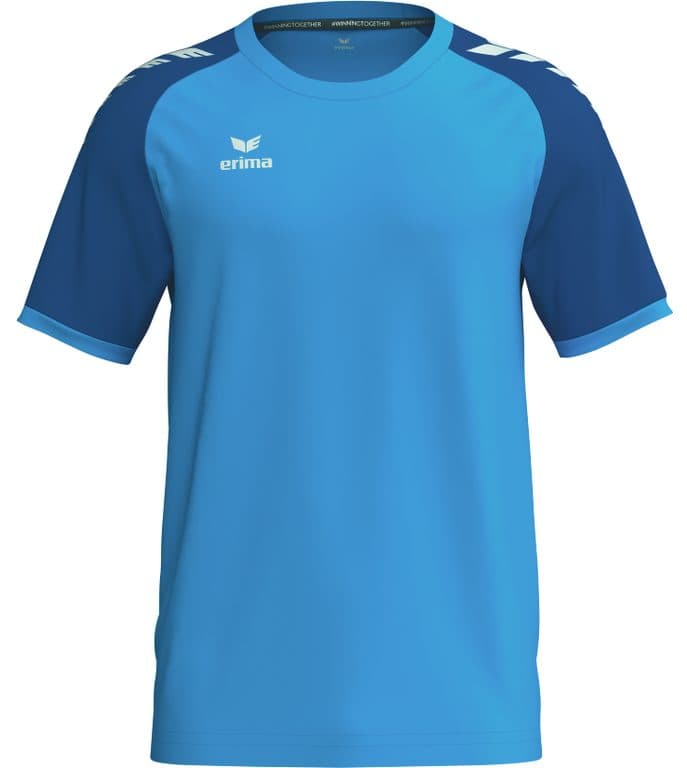 WINGS Jersey Shortsleeve coloris curaçao / Bleu roi