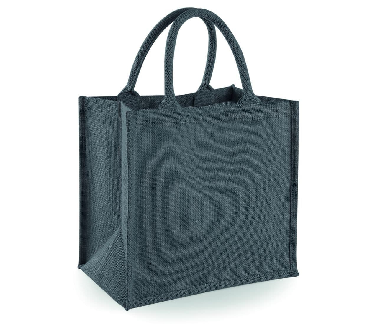 JUTE MIDI TOTE coloris Gris graphite / Gris graphite