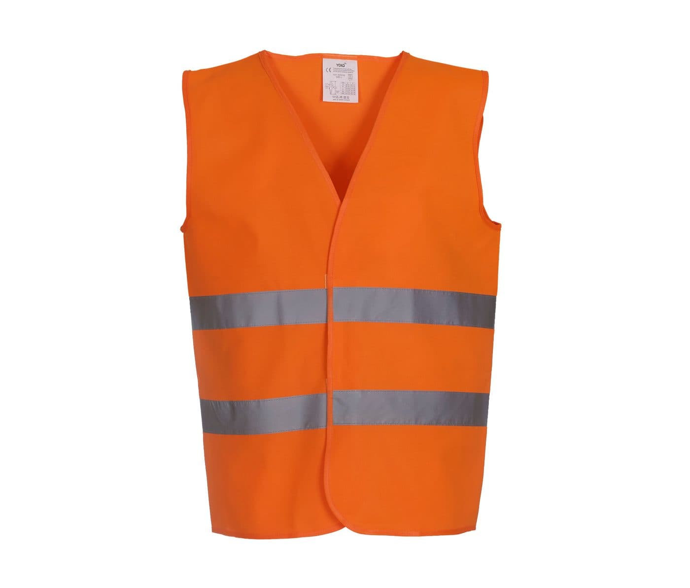 HI-VIS TWO BANDS WAISTCOAT coloris Orange haute visibilité