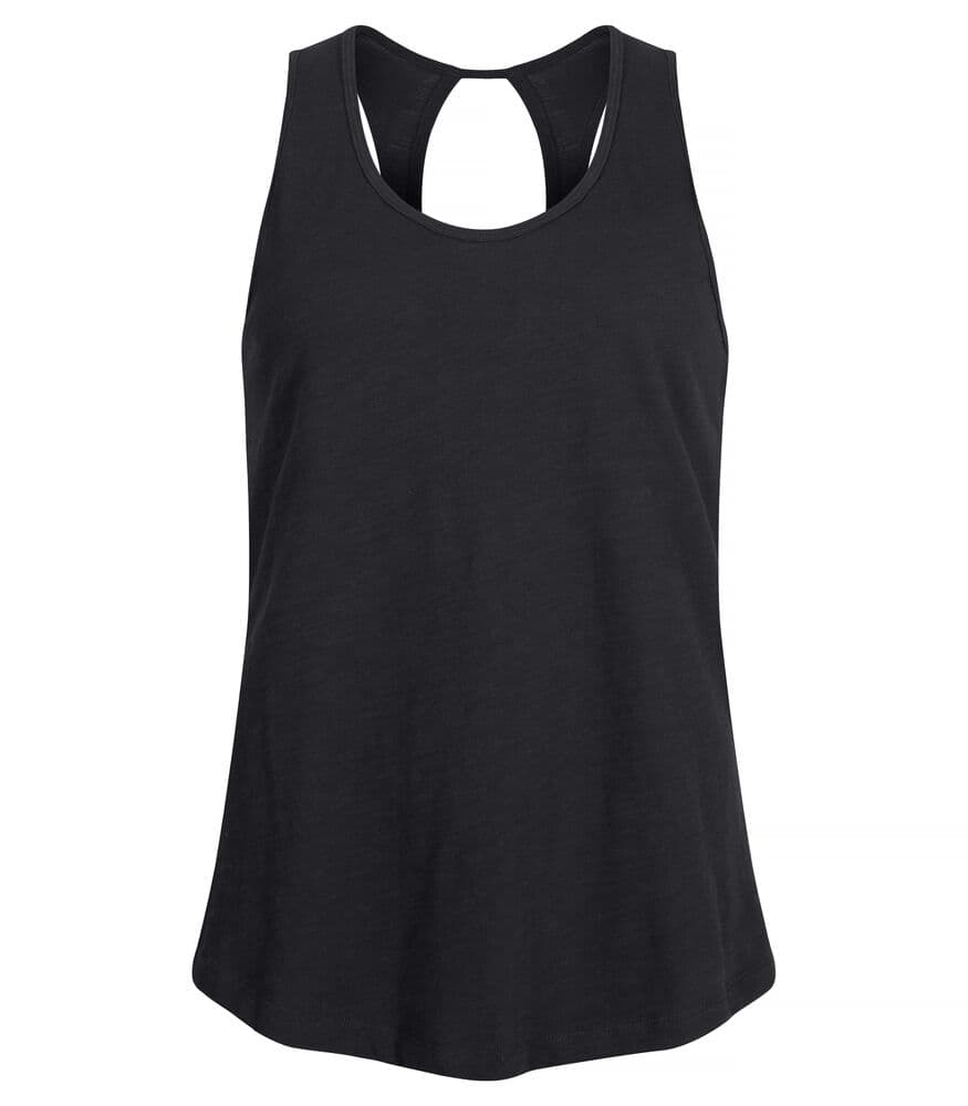 Clique Slub Tanktop Women coloris Noir