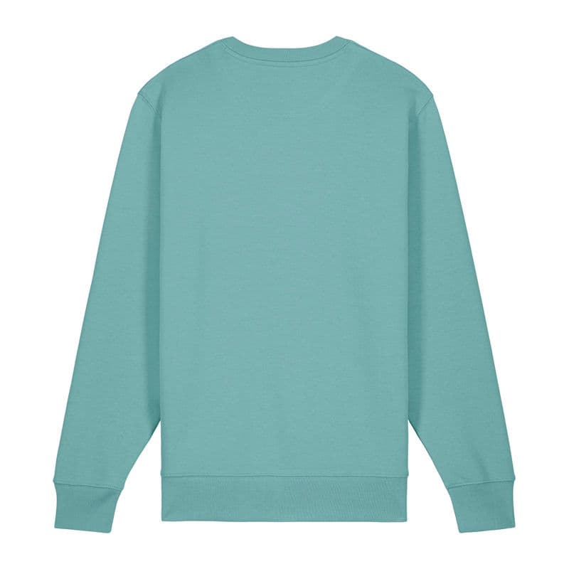 Matcher unisex medium fit sweatshirt coloris Bleu canard Monstera