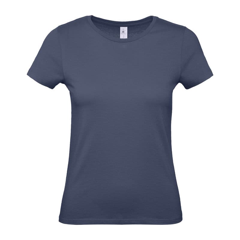 B&C #E150 WOMEN T-SHIRT coloris Denim