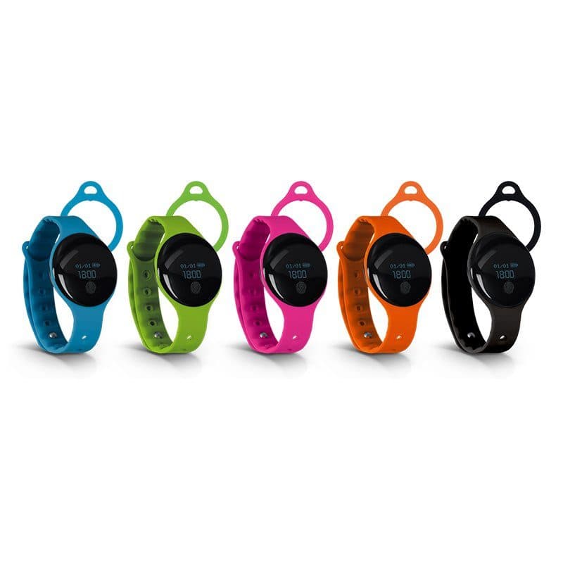 BRACELET D'ACTIVITE AVEC BRACELET INTERCHANGEABLE en situation