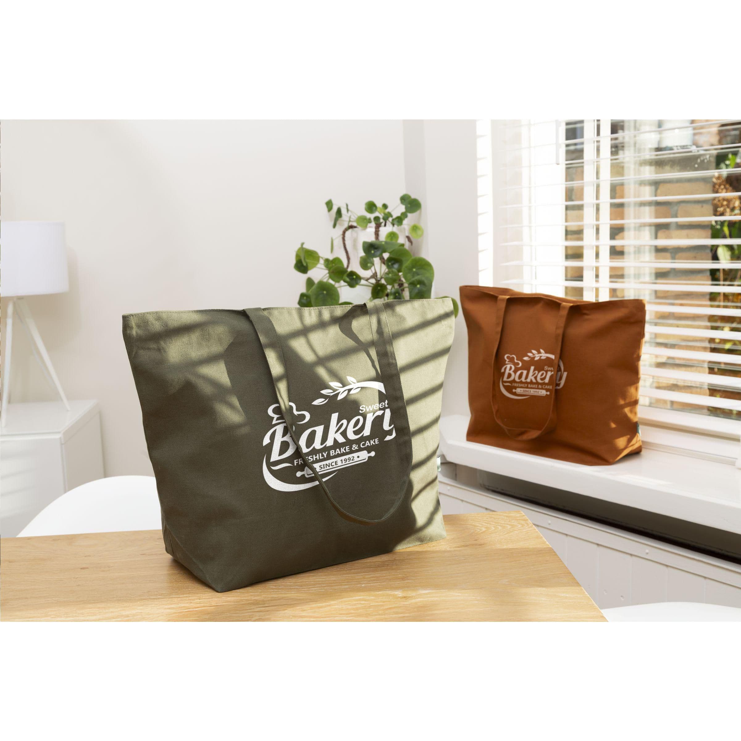 Sac Organic Canvas Pro Shopper (320 g/m²) en situation