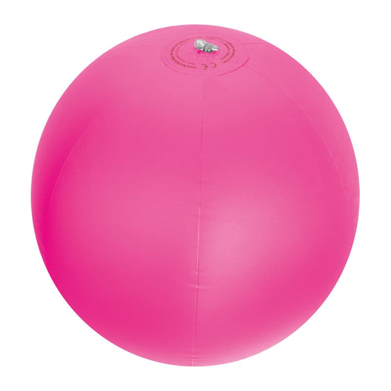 Ballon de plage givré "Orlando" coloris Rose
