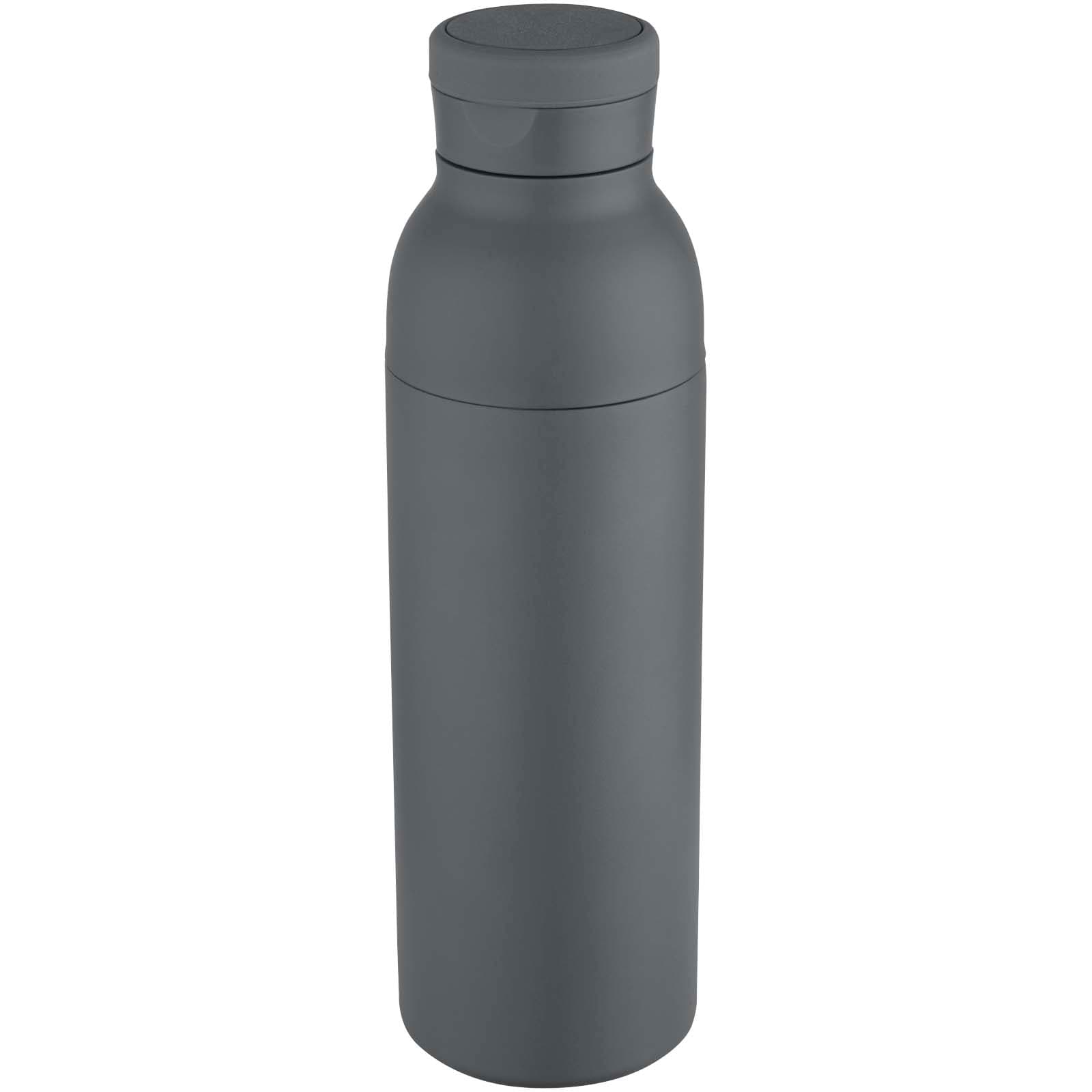 Bouteille avec isolation sous vide Illuminate double paroi de 650 ml en acier inoxydable recyclé certifié RCS
