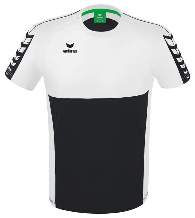 T-shirt Six Wings coloris Noir / Blanc