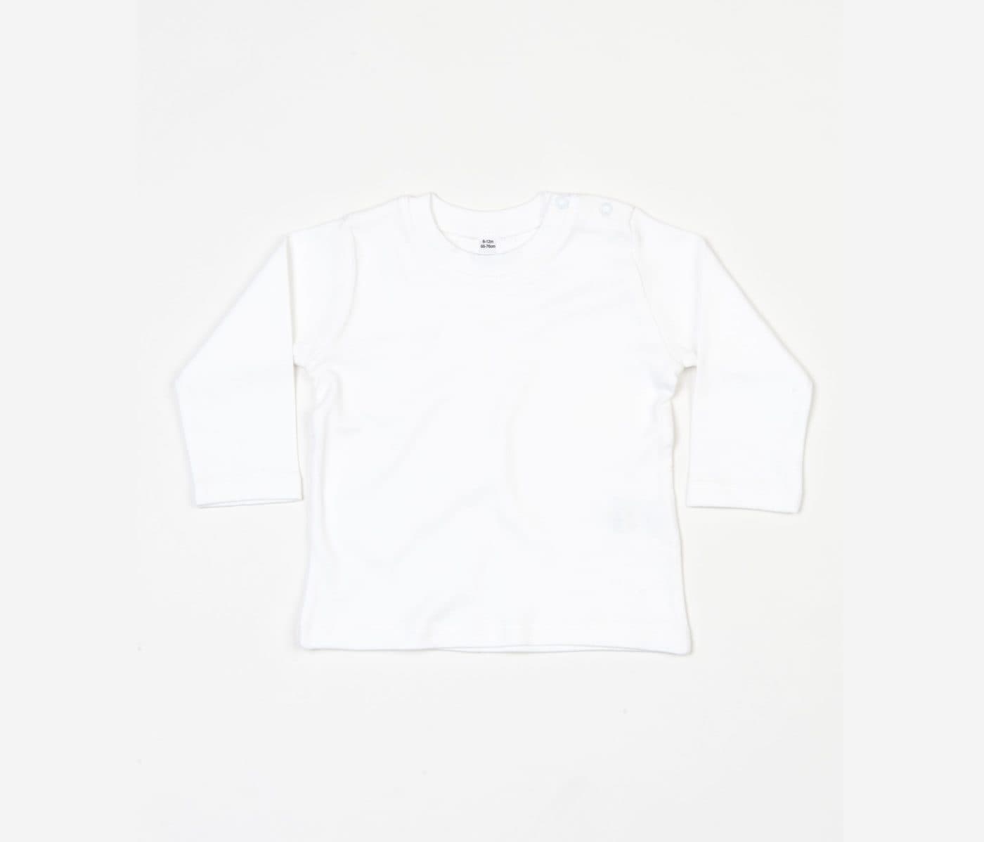 BABY LONG SLEEVE T coloris Blanc