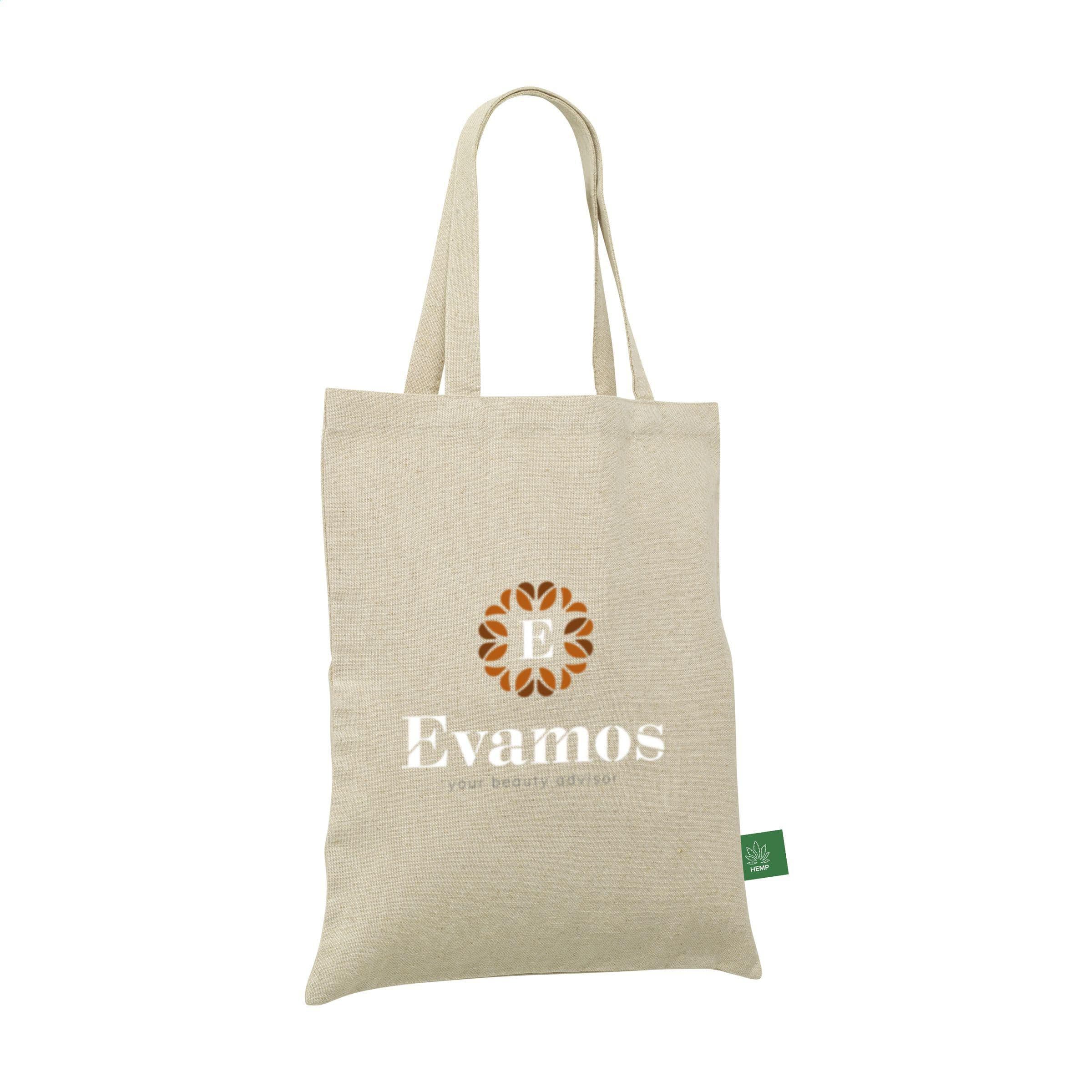 Sac fourre-tout en chanvre (280 g/m²) en situation