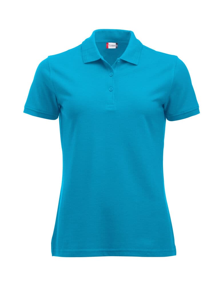 Clique Manhattan Women Polo coloris Turquoise