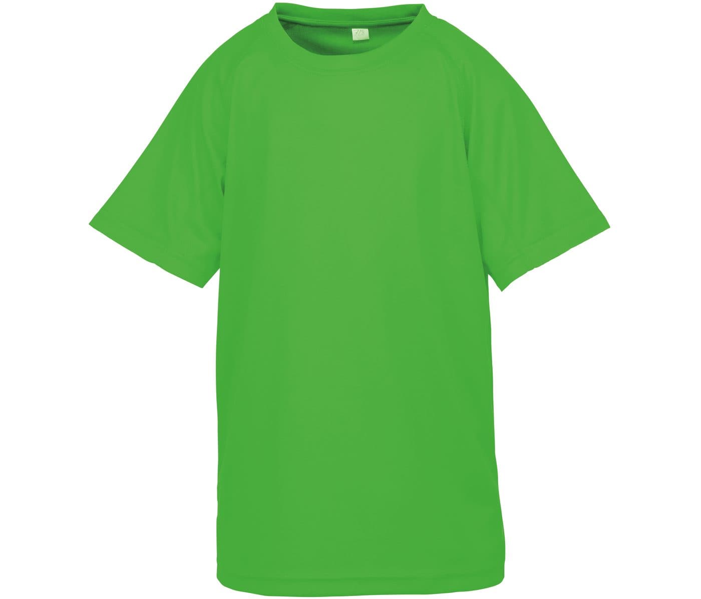 JUNIOR PERFORMANCE AIRCOOL TEE coloris Vert fluo