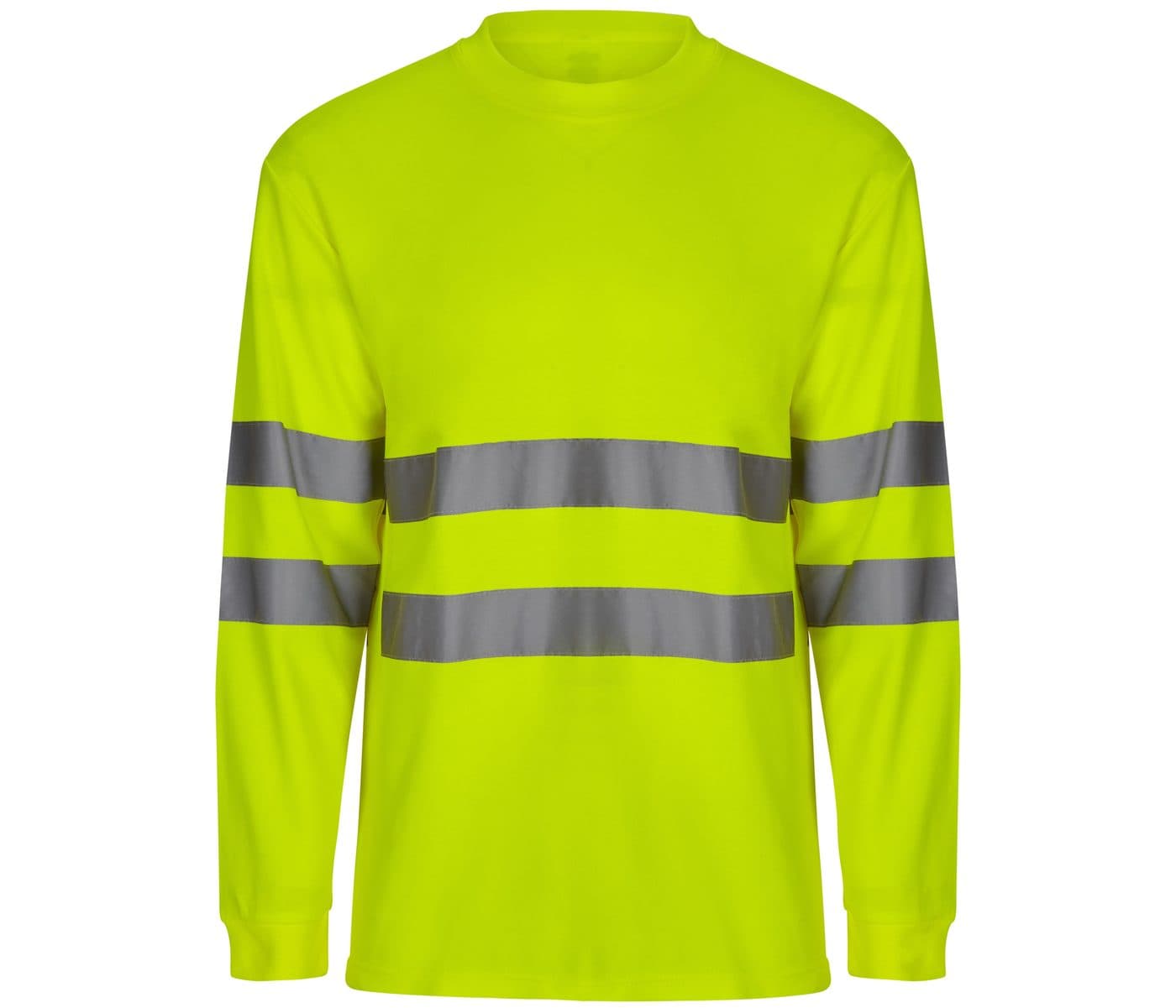 TEE-SHIRT ML EN COTON/POLYESTER HAUTE VISIBILITÉ