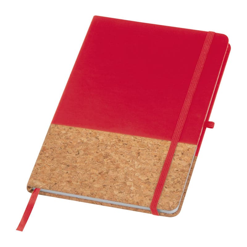 Cahier A5 "Nantes" coloris Rouge