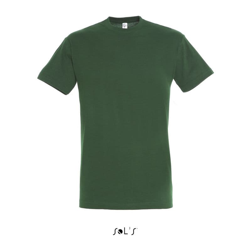 SOL'S REGENT UNISEX ROUND COLLAR T-SHIRT coloris Vert bouteille