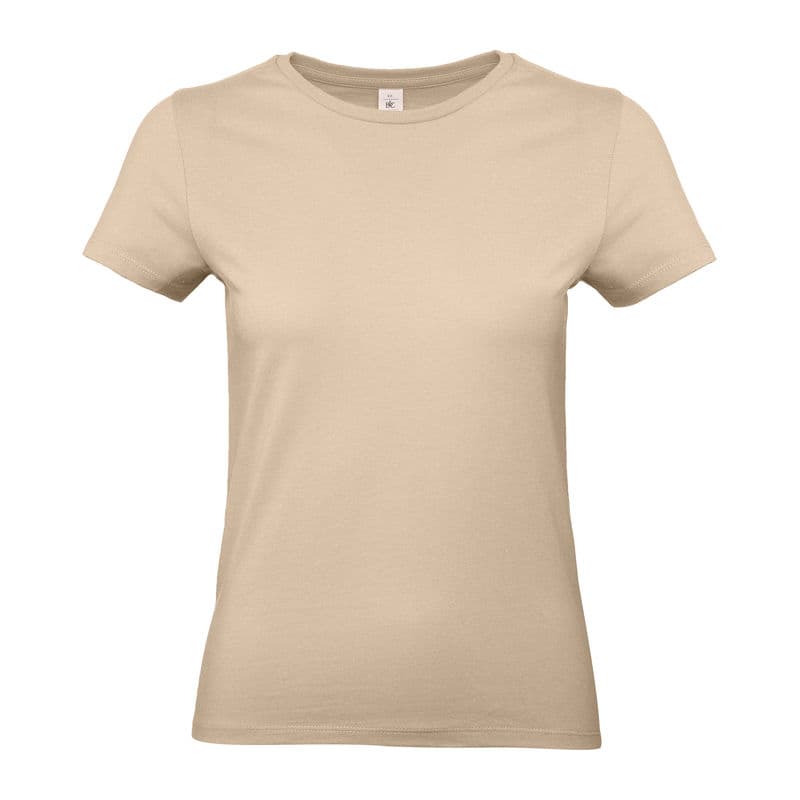 B&C #E190 /WOMEN T-SHIRT coloris Sable