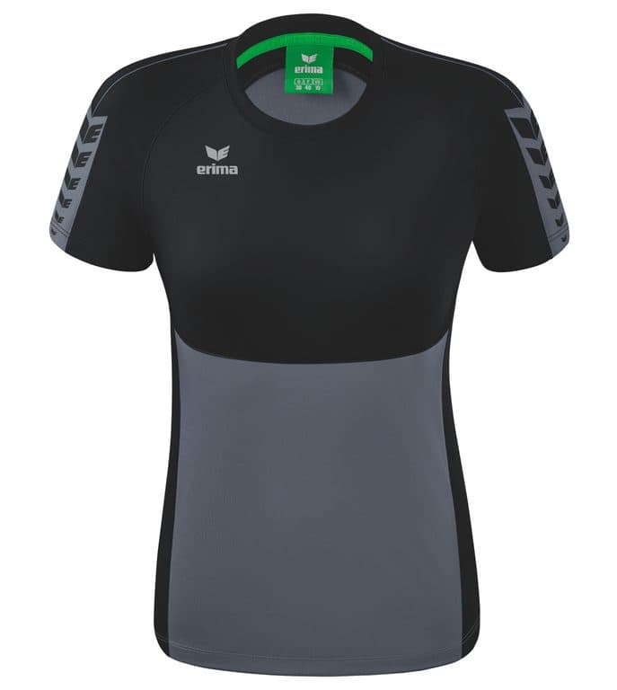 T-shirt Six Wings coloris Gris ardoise / Noir