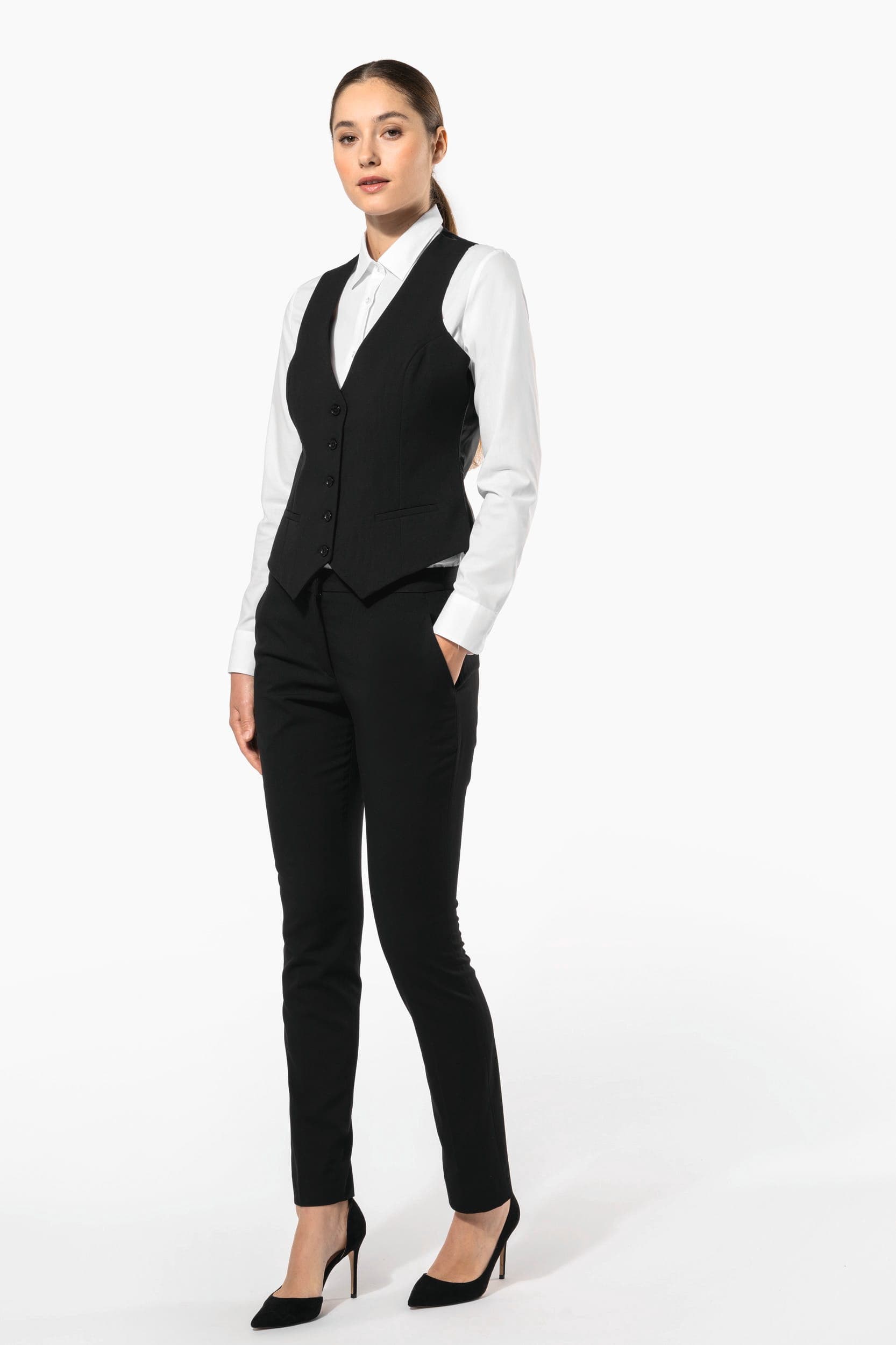 Gilet femme en situation
