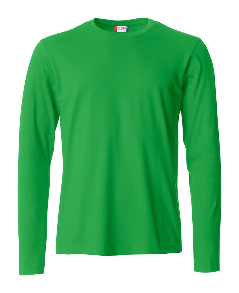 Clique Basic-T L/S coloris Vert pomme
