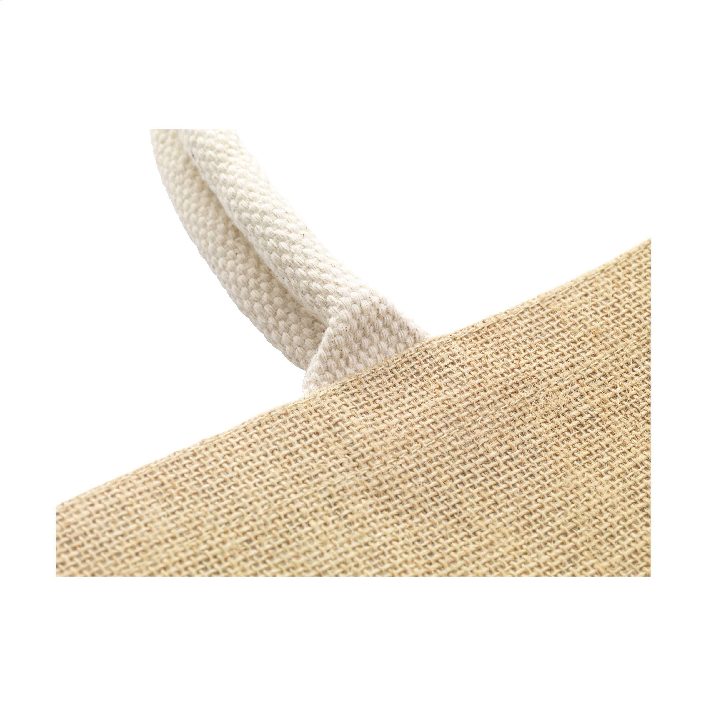 Sac shopping jute Gerona en situation