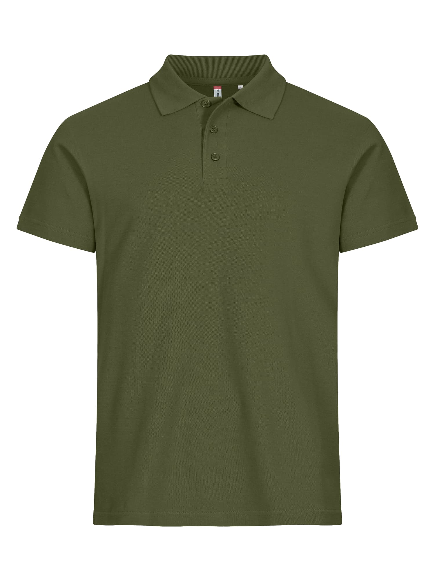 Clique Basic Polo coloris Vert militaire