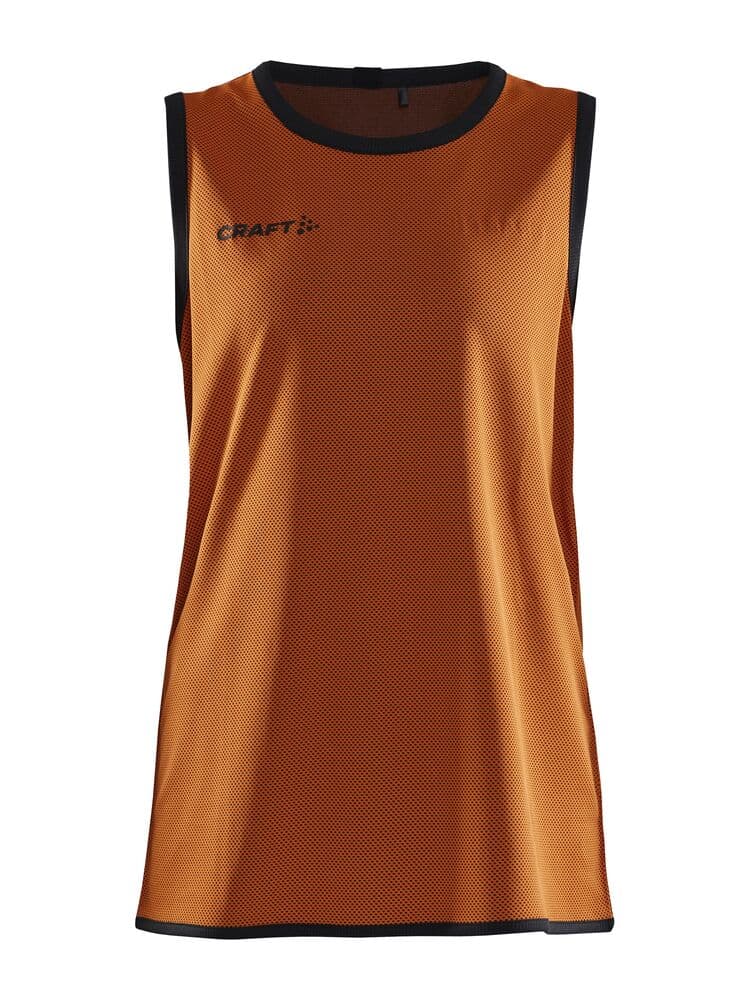 Craft Progress reversible basket singlet w coloris Marron / Orange