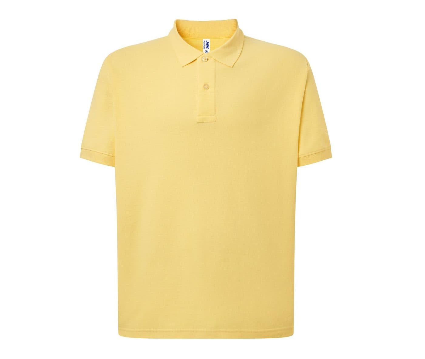 MAN REGULAR POLO coloris Jaune clair