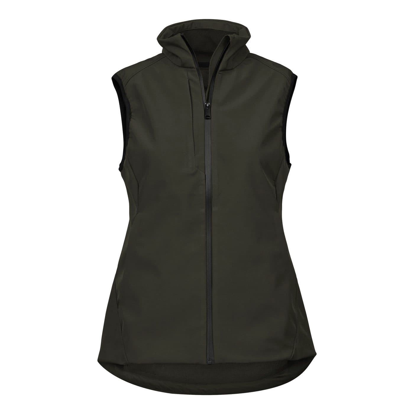 WOMEN'S PERFORMANCE SOFTSHELL BODYWARMER coloris Vert chasseur