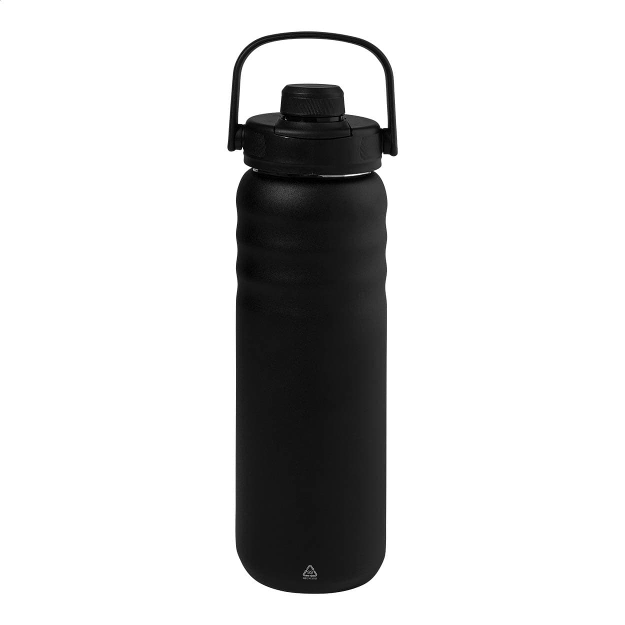 Bouteille isotherme en RSS coloris Noir