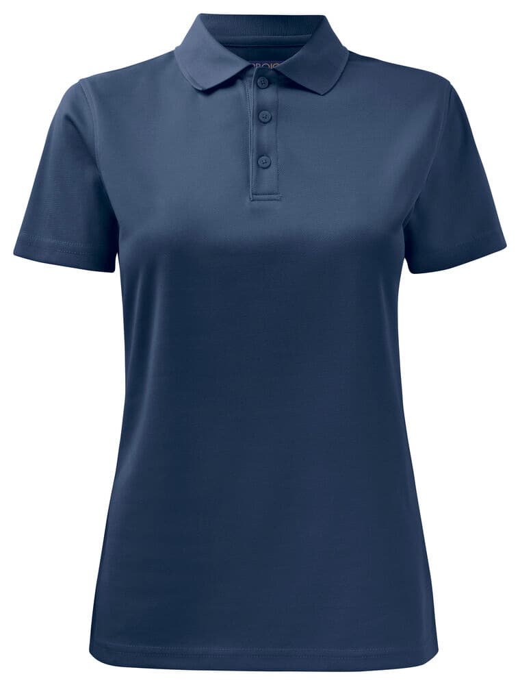 2041 POLO FEMME POLYESTER coloris Marine
