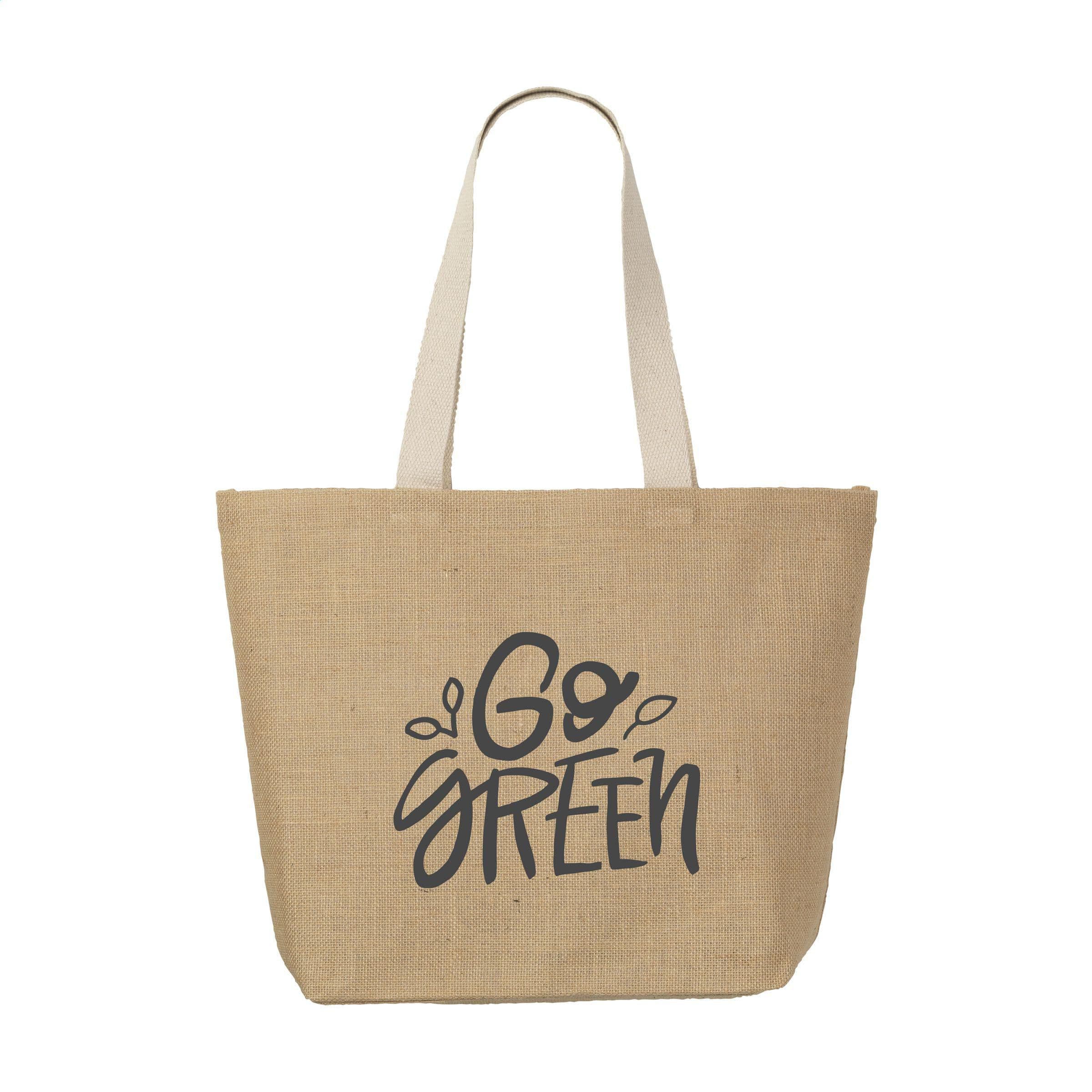 Sac de courses Elegance jute