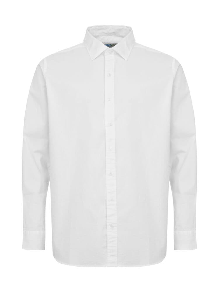 Popeline Coupe Ajustée (GOTS) coloris Blanc