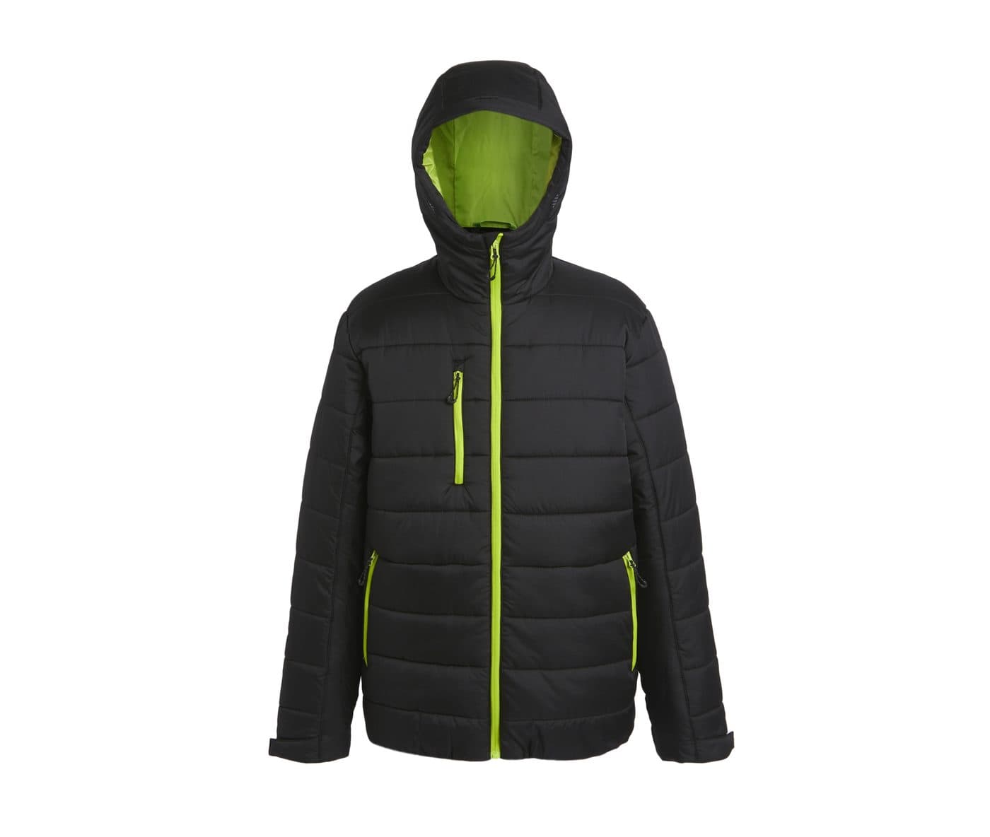 NAVIGATE THERMAL JACKET coloris Noir / Vert citron