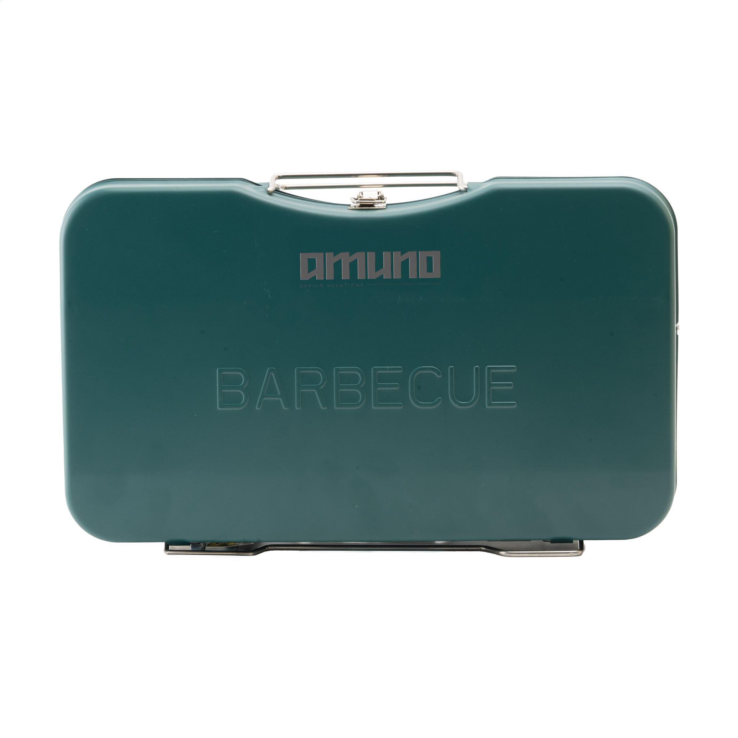 Barbecue transportable au charcoal en situation